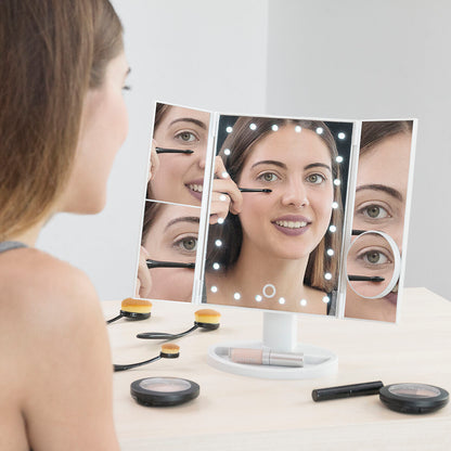 Innovagoods Magnifying Mirror With Led 4-In-1 Ledflect Innovagoods