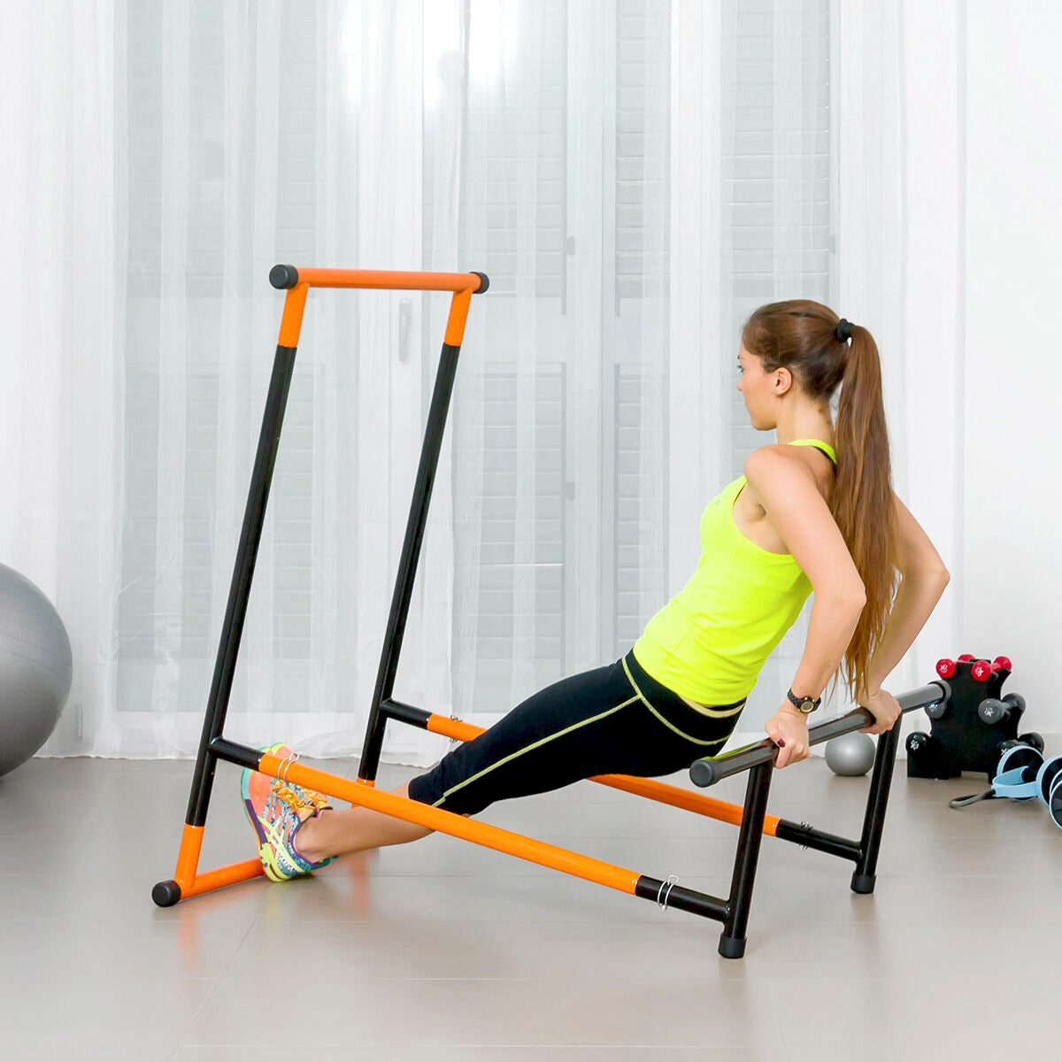 Innovagoods Full Body Pull-Up Station With Exercise Guide Innovagoods