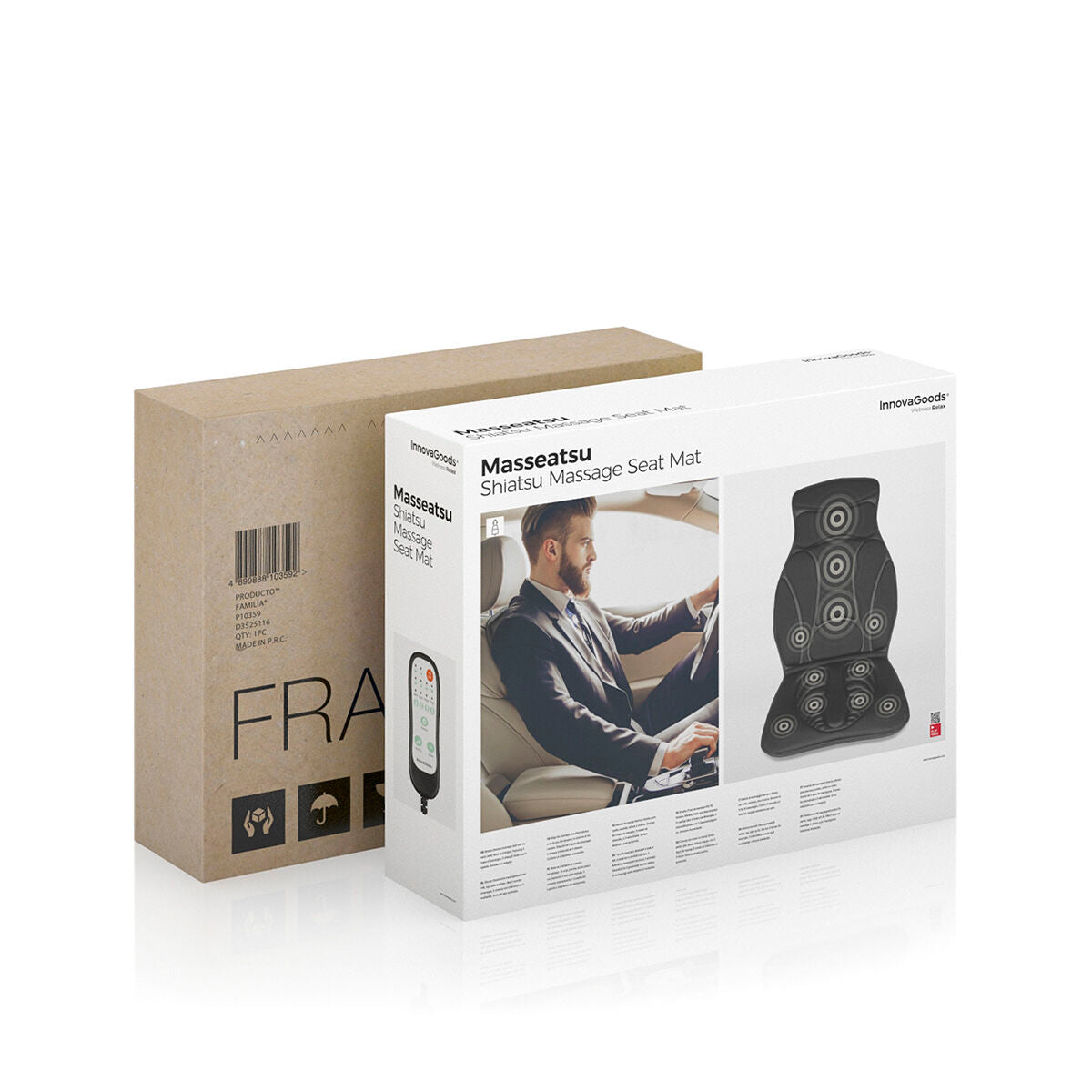 Innovagoods Massage Seat Mat Masseatsu Innovagoods
