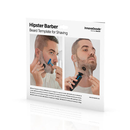 Innovagoods Hipster Barber Beard Template For Shaving Innovagoods
