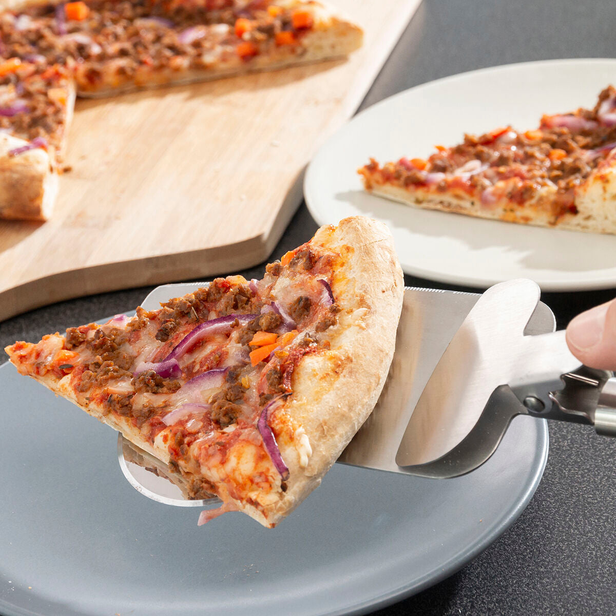 Innovagoods Pizza Cutter 4-In-1 Nice Slice Innovagoods