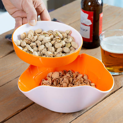 Innovagoods 2-In-1 Snack Bowl Innovagoods 2 Pieces