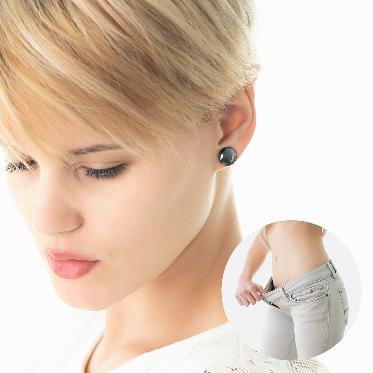 Innovagoods Biomagnetic Slimming Earrings Slimagnetic Innovagoods