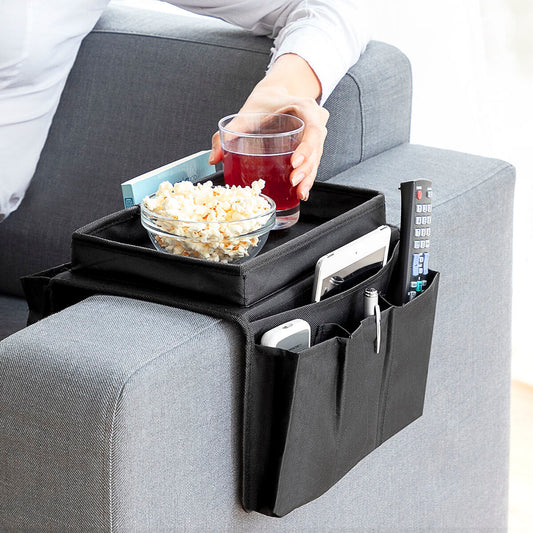 Innovagoods Sofa Tray With Organiser For Remote Controls Innovagoods