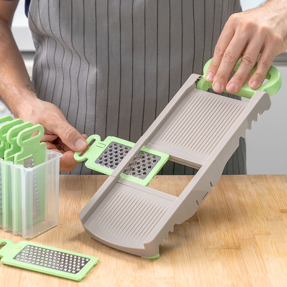 Innovagoods 6-In-1 Folding Mandolin Grater Choppie Innovagoods