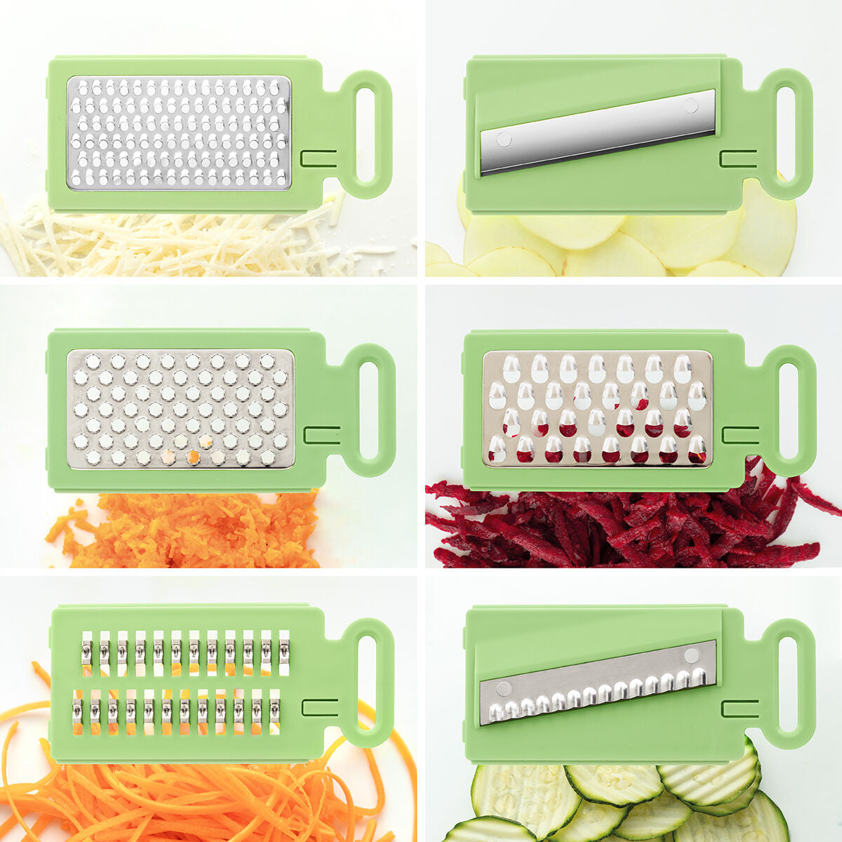 Innovagoods 6-In-1 Folding Mandolin Grater Choppie Innovagoods