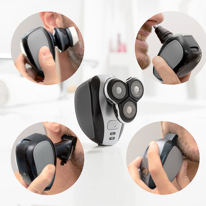 Innovagoods 5 In 1 Rechargeable Ergonomic Multifunction Shaver Shavestyler Innovagoods