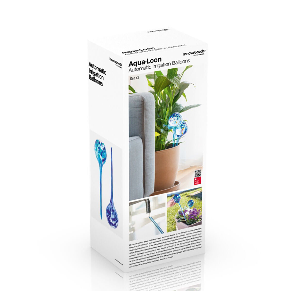 Innovagoods Automatic Watering Globes Aqua·loon Innovagoods 2 Units