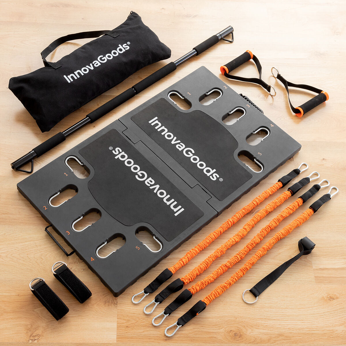 Innovagoods Integrated Portable Training System With Exercise Guide Gympak Max Innovagoods