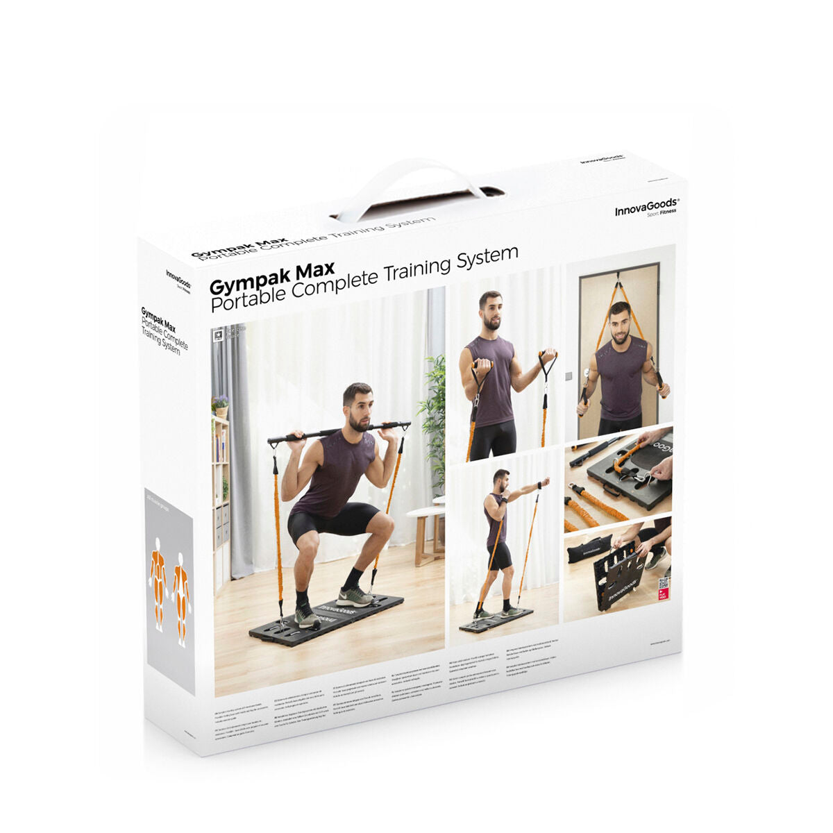 Innovagoods Integrated Portable Training System With Exercise Guide Gympak Max Innovagoods