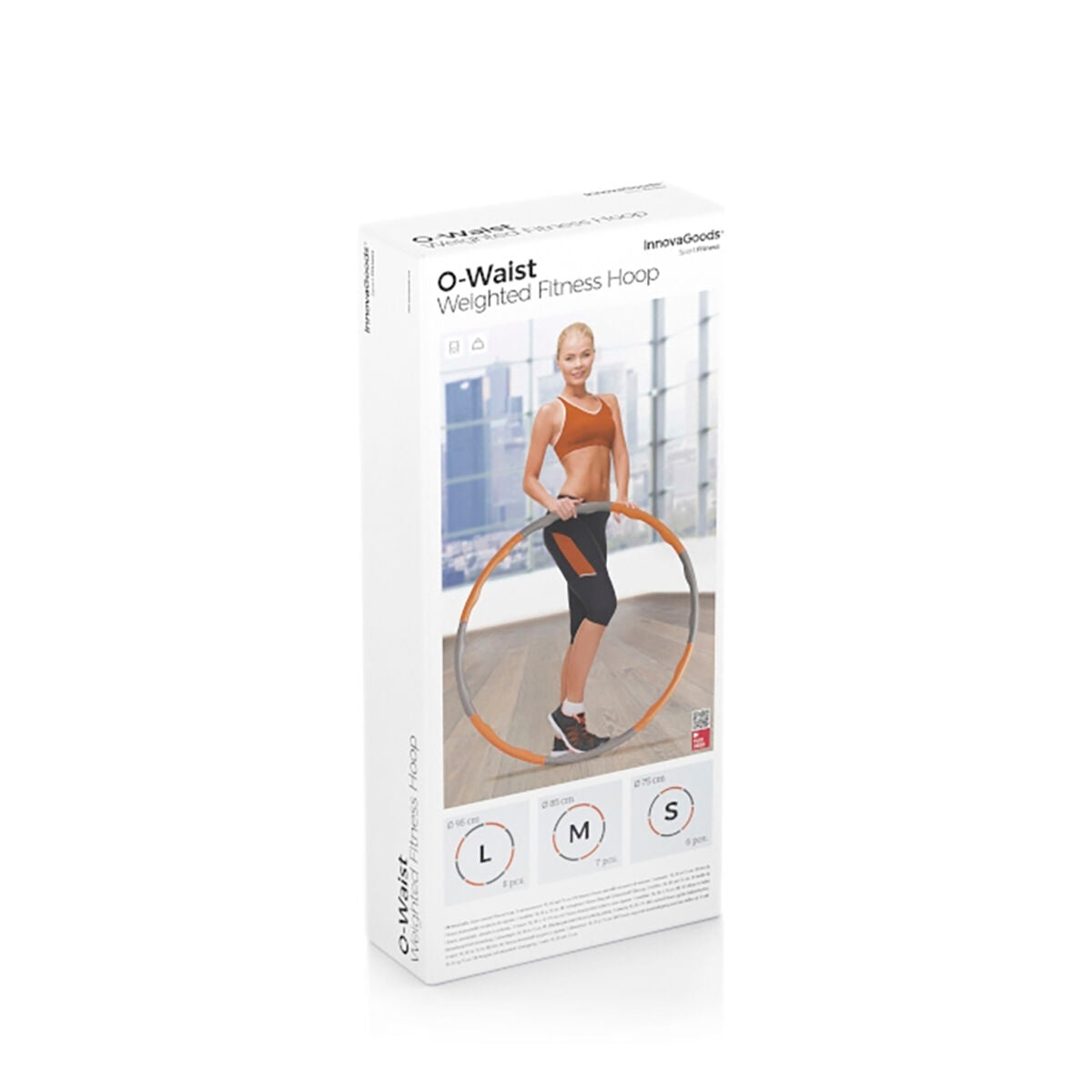 Innovagoods Detachable Foam-Covered Fitness Hoop O-Waist Innovagoods
