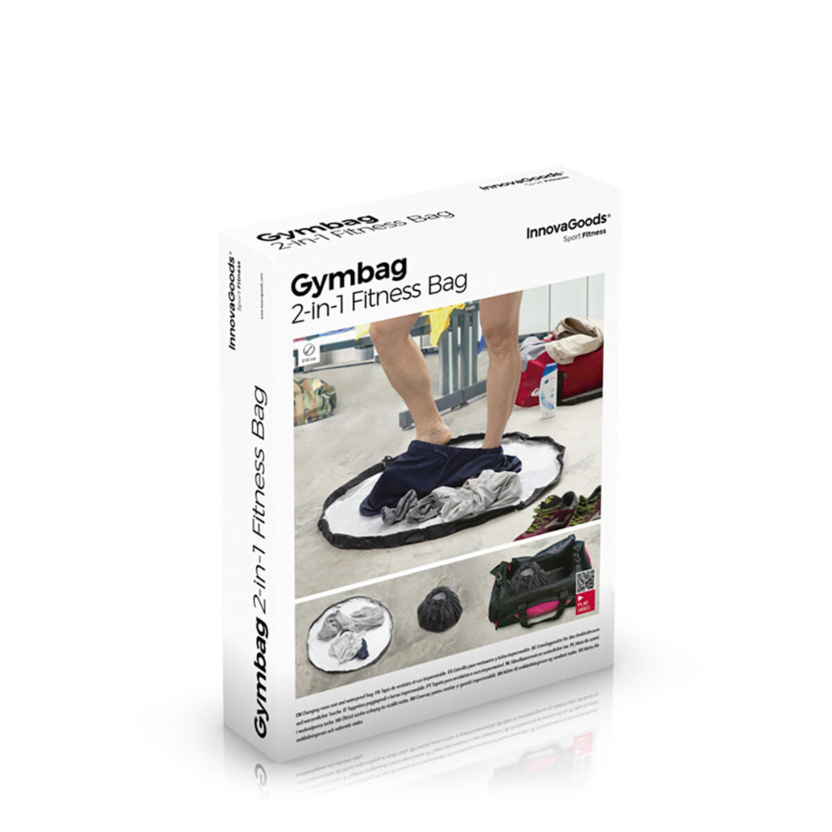 Innovagoods 2 In 1 Changing Room Mat And Waterproof Bag Gymbag Innovagoods