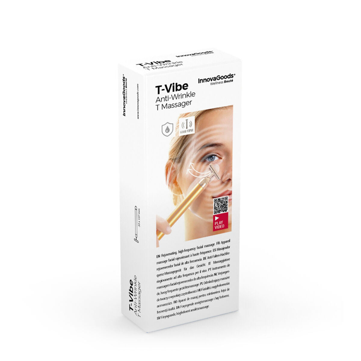 Innovagoods High Frequency Rejuvenating Facial Massager T-Vibe Innovagoods