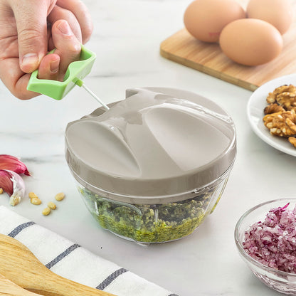 Innovagoods Manual Mini Chopper With Pull Cord Spinop Innovagoods