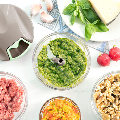 Innovagoods Manual Mini Chopper With Pull Cord Spinop Innovagoods