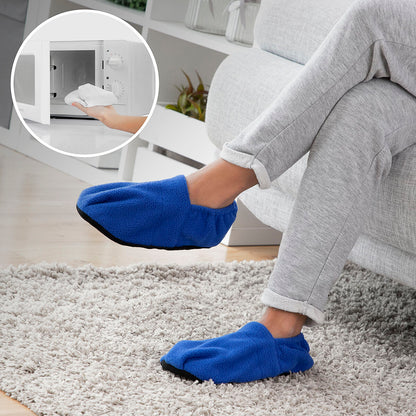 Innovagoods Microwavable Heated Slippers Innovagoods Blue