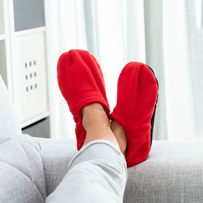 Innovagoods Microwavable Heated Slippers Innovagoods Red