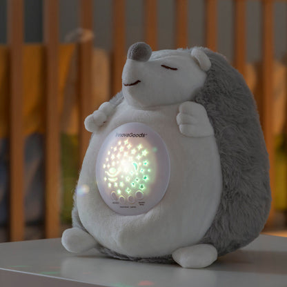 Innovagoods Hedgehog Soft Toy With White Noise And Nightlight Projector Spikey Innovagoods