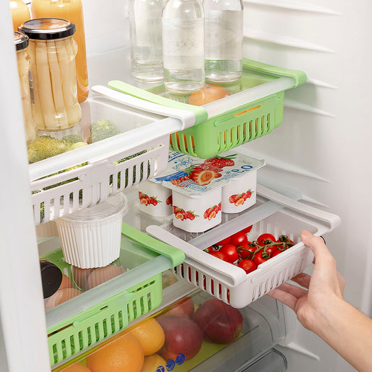 Innovagoods Adjustable Fridge Organiser Friwer Innovagoods 2 Units