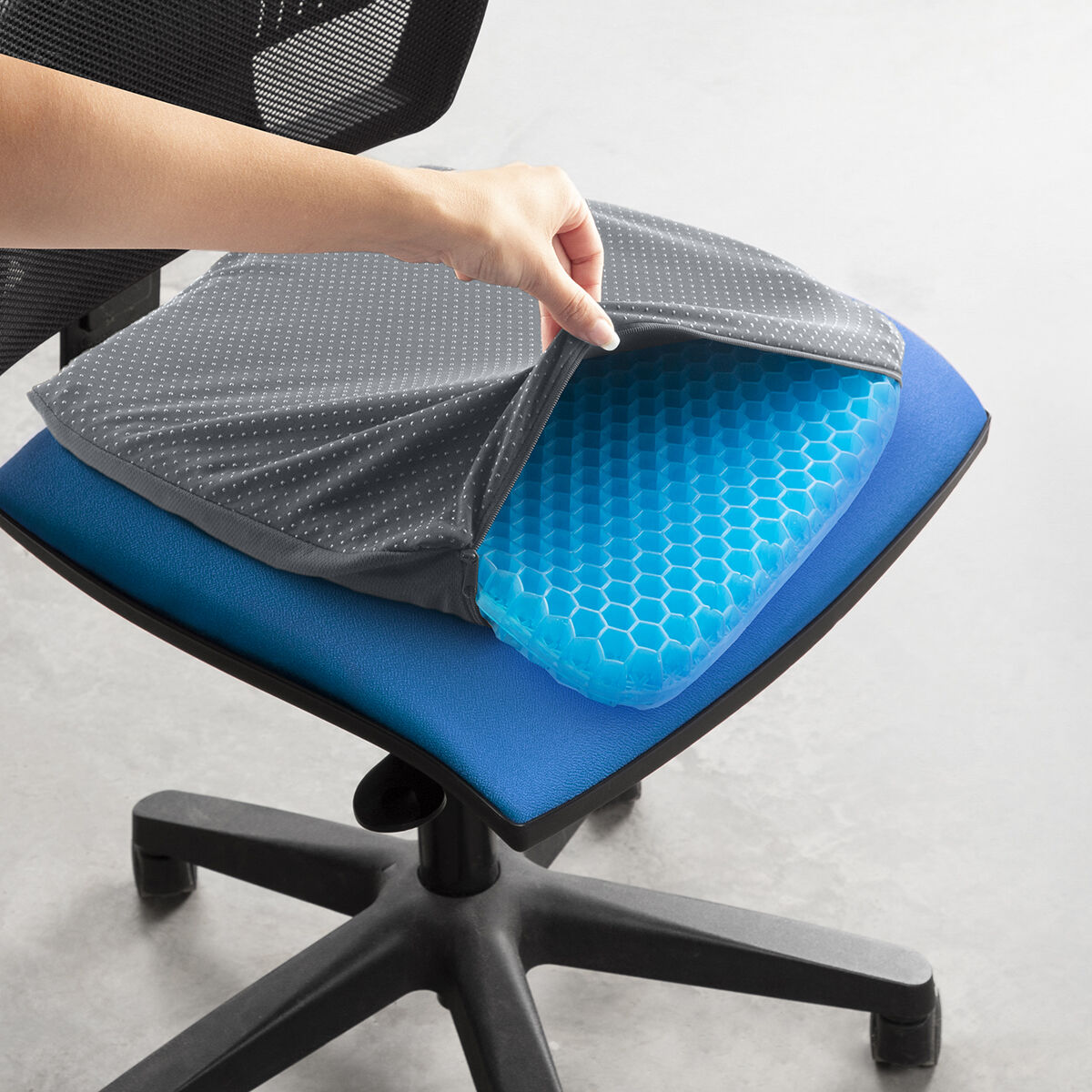 Innovagoods Honeycomb Gel Cushion Hexafresh Innovagoods