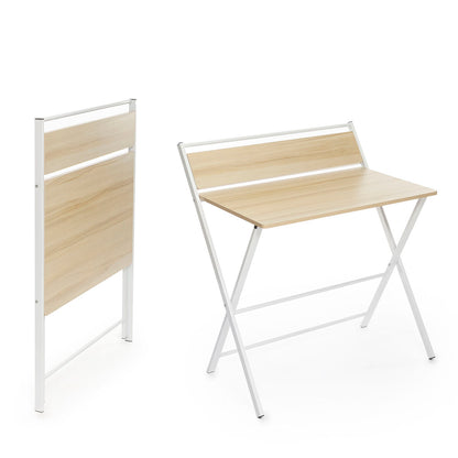 Innovagoods Folding Desk With Shelf Tablezy Innovagoods