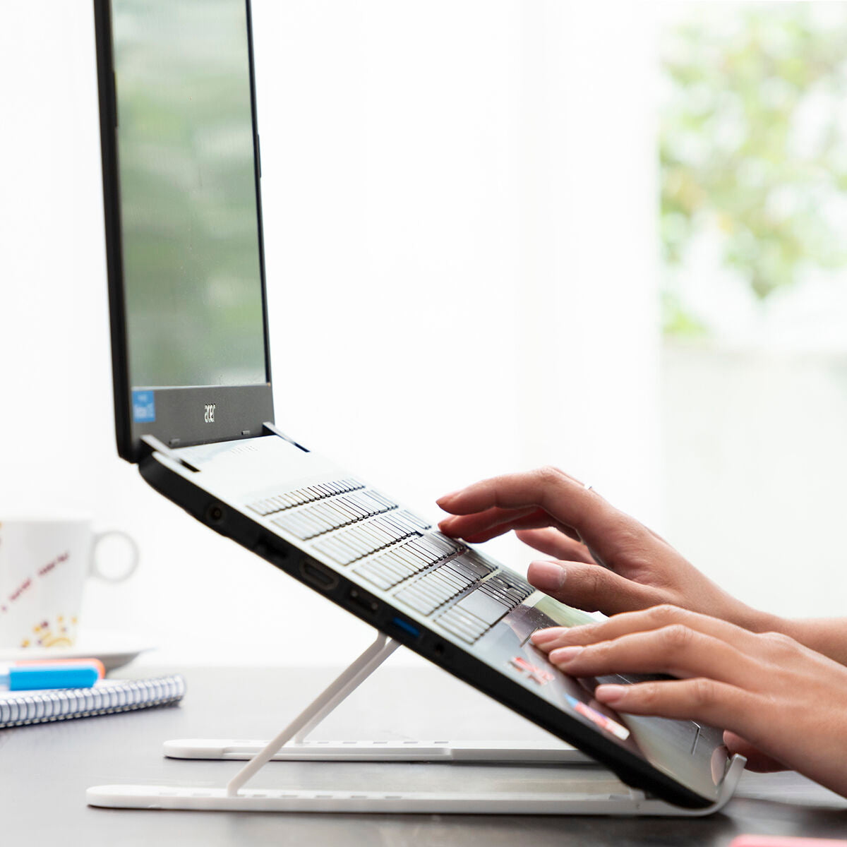 Innovagoods Folding And Adjustable Laptop Stand Flappot Innovagoods