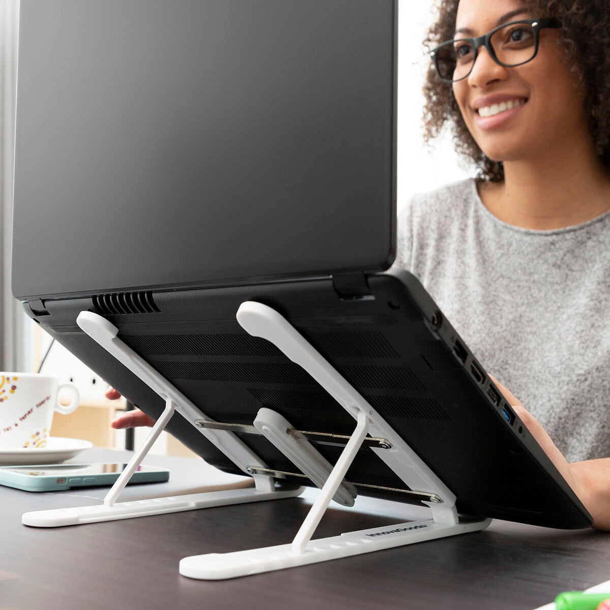 Innovagoods Folding And Adjustable Laptop Stand Flappot Innovagoods