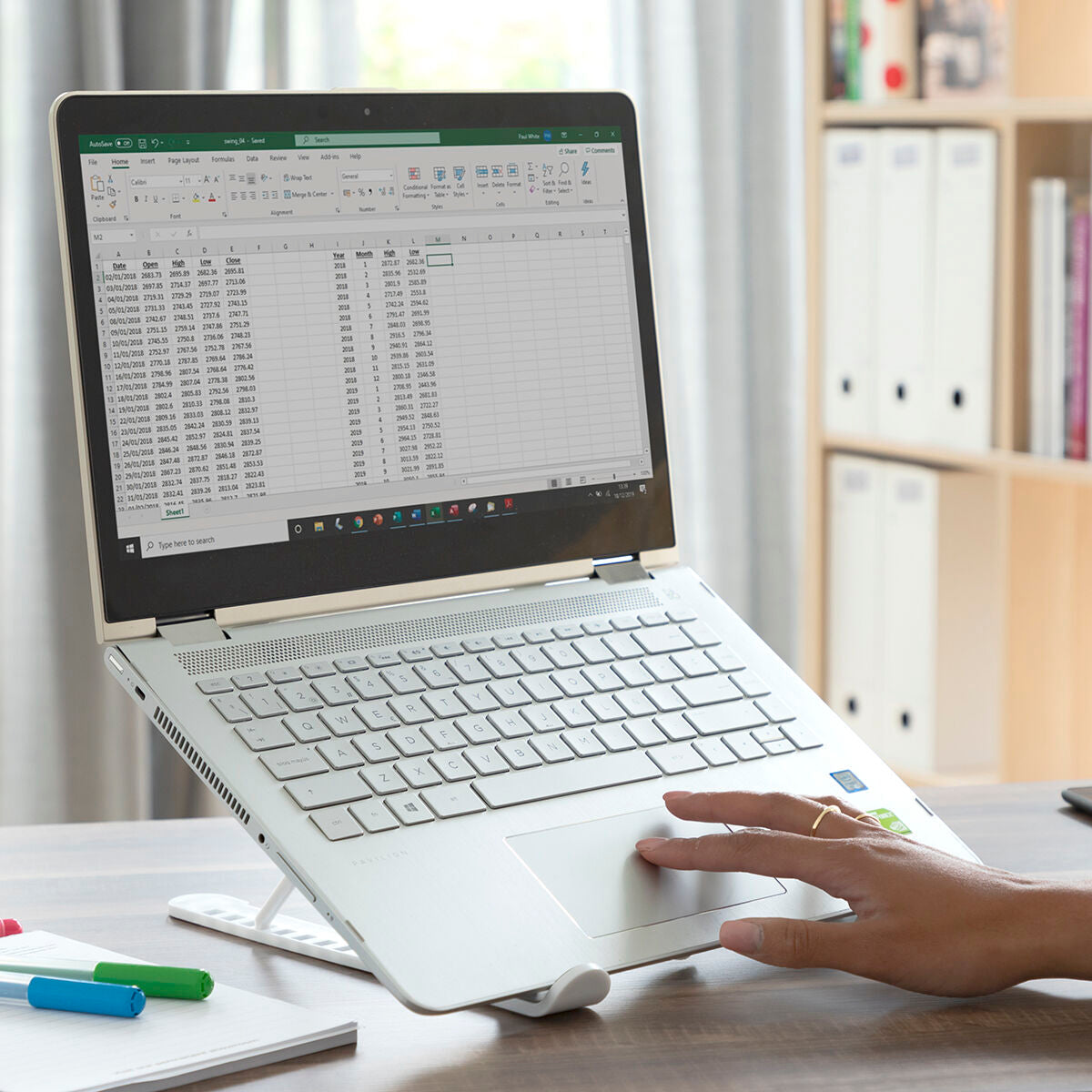 Innovagoods Folding And Adjustable Laptop Stand Flappot Innovagoods