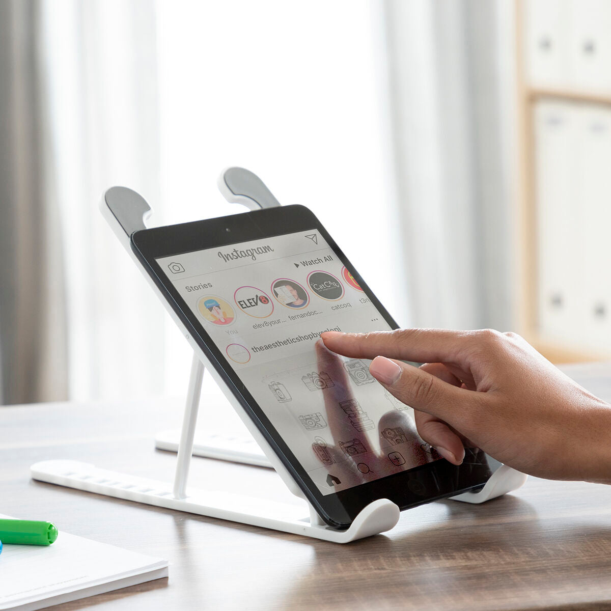 Innovagoods Folding And Adjustable Laptop Stand Flappot Innovagoods