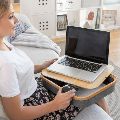 Innovagoods Portable Laptop Desk With Storage Tray Larage Innovagoods
