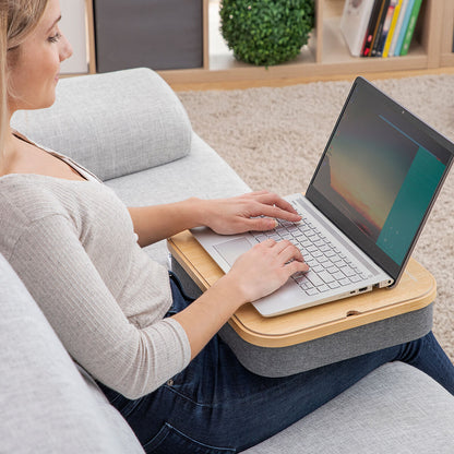 Innovagoods Portable Laptop Desk With Storage Tray Larage Innovagoods