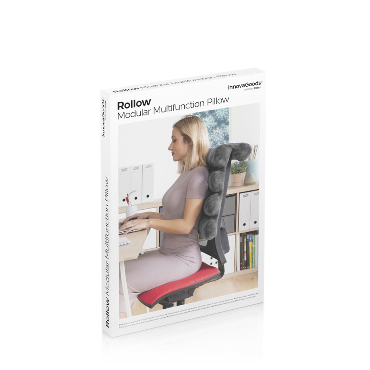 Innovagoods Multifunctional Modular Pillow Rollow Innovagoods