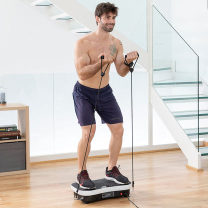 Innovagoods Vibration Training Plate With Accessories And Exercise Guide Vybeform Innovagoods