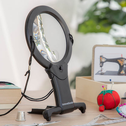 Innovagoods Hands-Free Magnifying Glass With Led Light Zooled Innovagoods