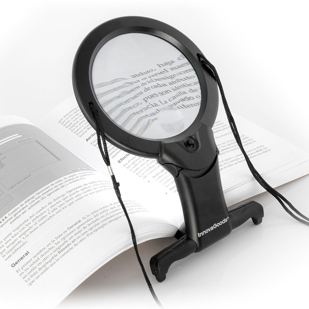 Innovagoods Hands-Free Magnifying Glass With Led Light Zooled Innovagoods