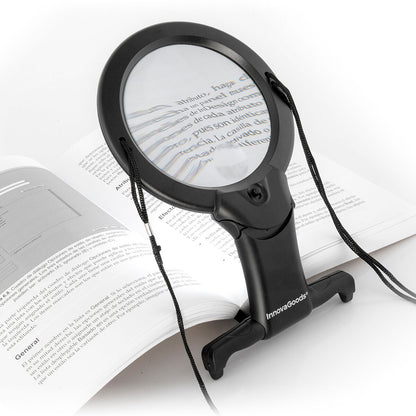 Innovagoods Hands-Free Magnifying Glass With Led Light Zooled Innovagoods