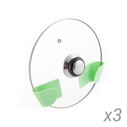Innovagoods Set Of 3 Adhesive Holders For Saucepan Lids Smarack Innovagoods