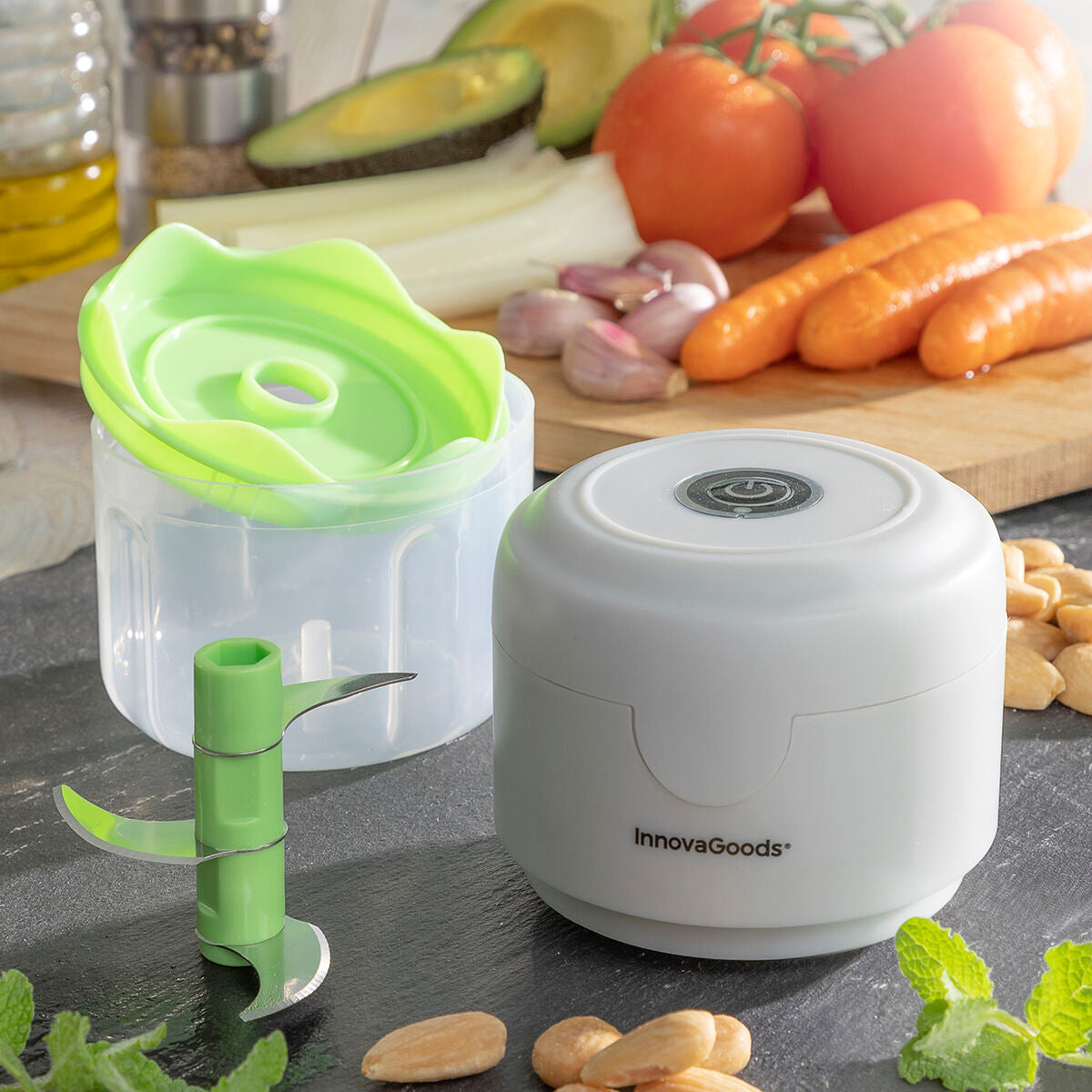 Innovagoods Rechargeable Portable Mini Chopper Echoppie Innovagoods