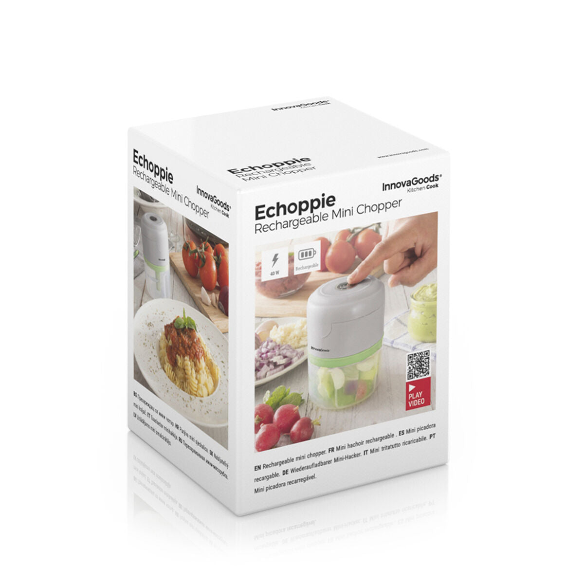 Innovagoods Rechargeable Portable Mini Chopper Echoppie Innovagoods