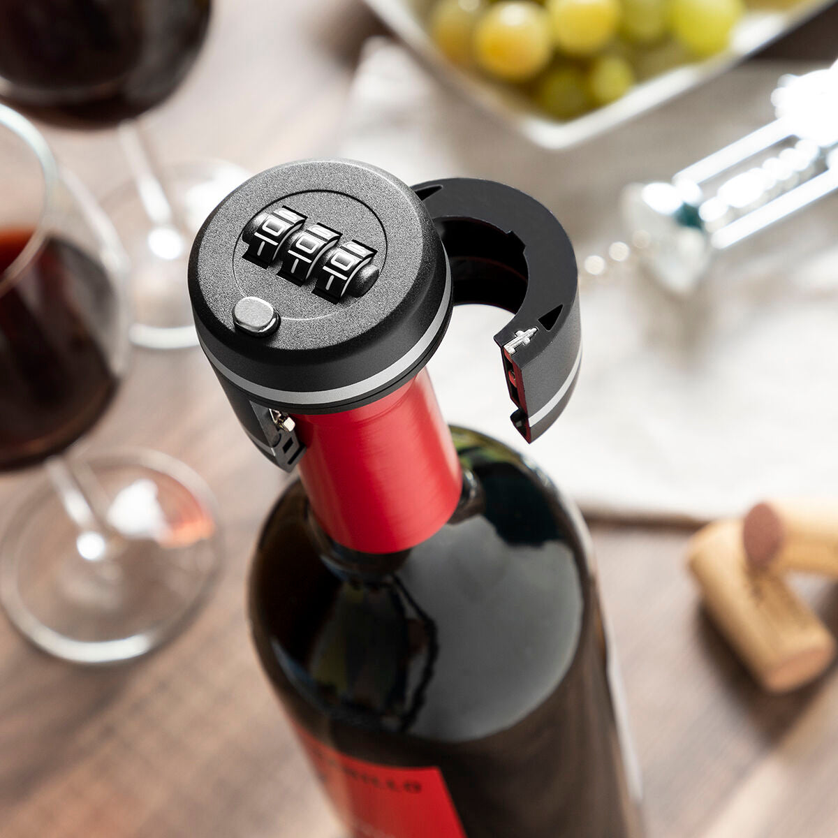 Innovagoods Lock For Wine Bottles Botlock Innovagoods