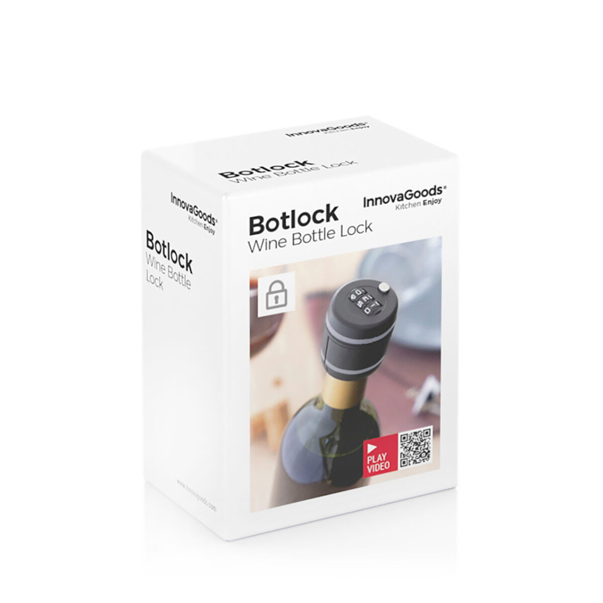 Innovagoods Lock For Wine Bottles Botlock Innovagoods