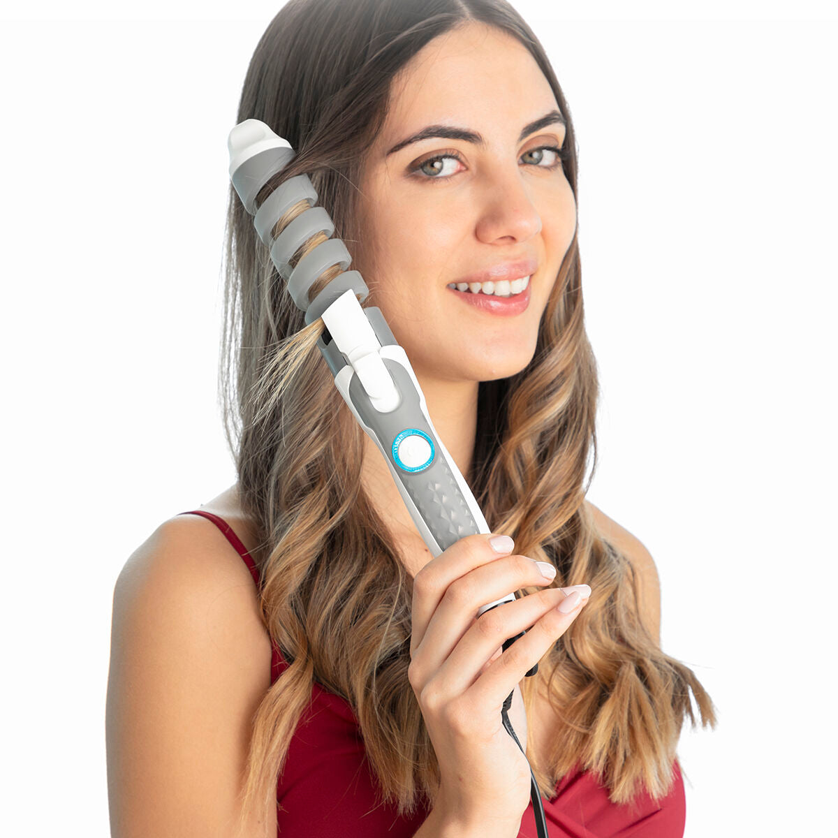 Innovagoods Ceramic Spiral Curling Iron Spihair Innovagoods
