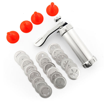 Innovagoods 2-In-1 Biscuit Maker And Piping Gun Prekies Innovagoods