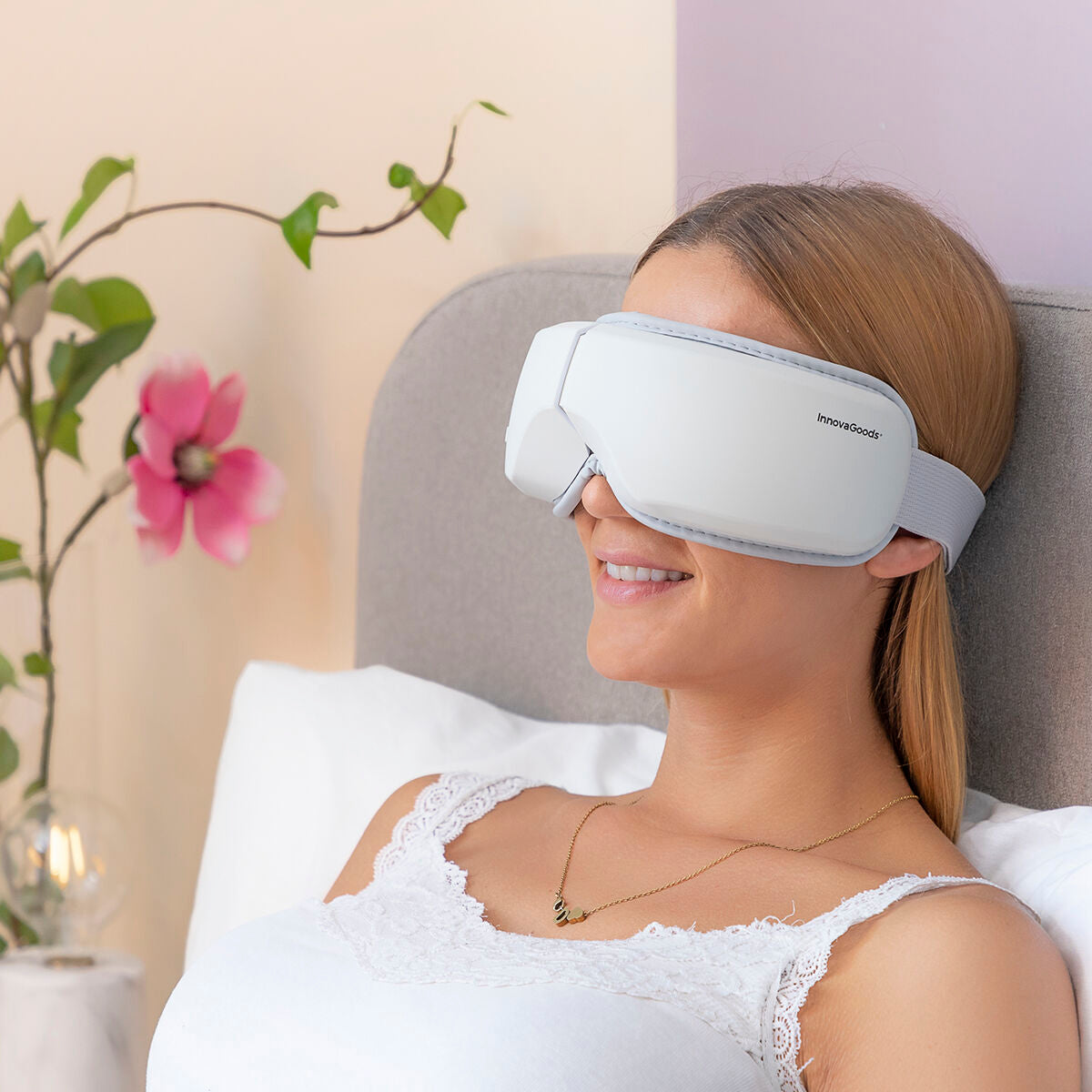 Innovagoods 4-In-1 Eye Massager With Air Compression Eyesky Innovagoods