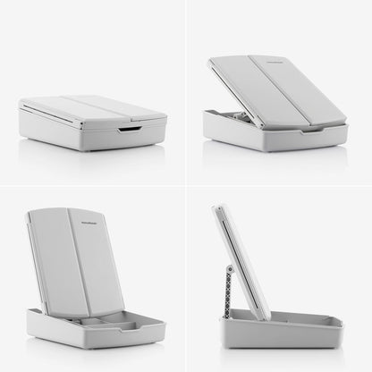 Innovagoods 3-In-1 Folding Led Mirror With Make-Up Organiser Panomir Innovagoods