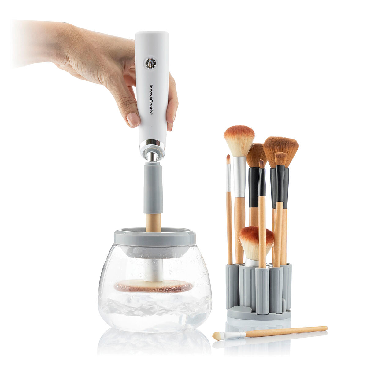 Innovagoods Automatic Make-Up Brush Cleaner And Dryer Maklin Innovagoods