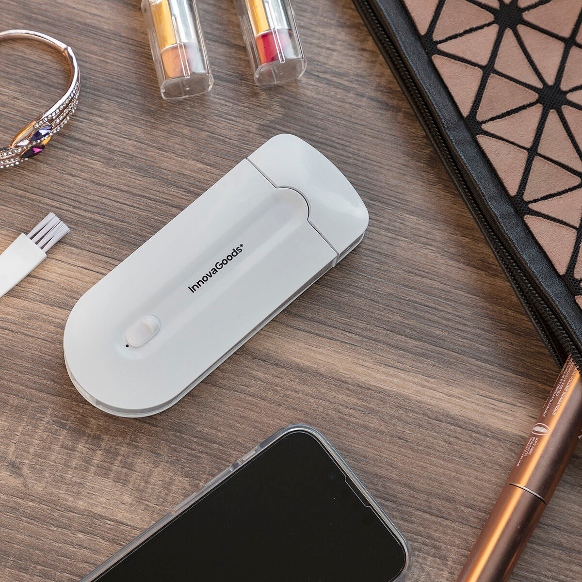 Innovagoods Rechargeable Mini Shaver With Led Light Epiluch Innovagoods