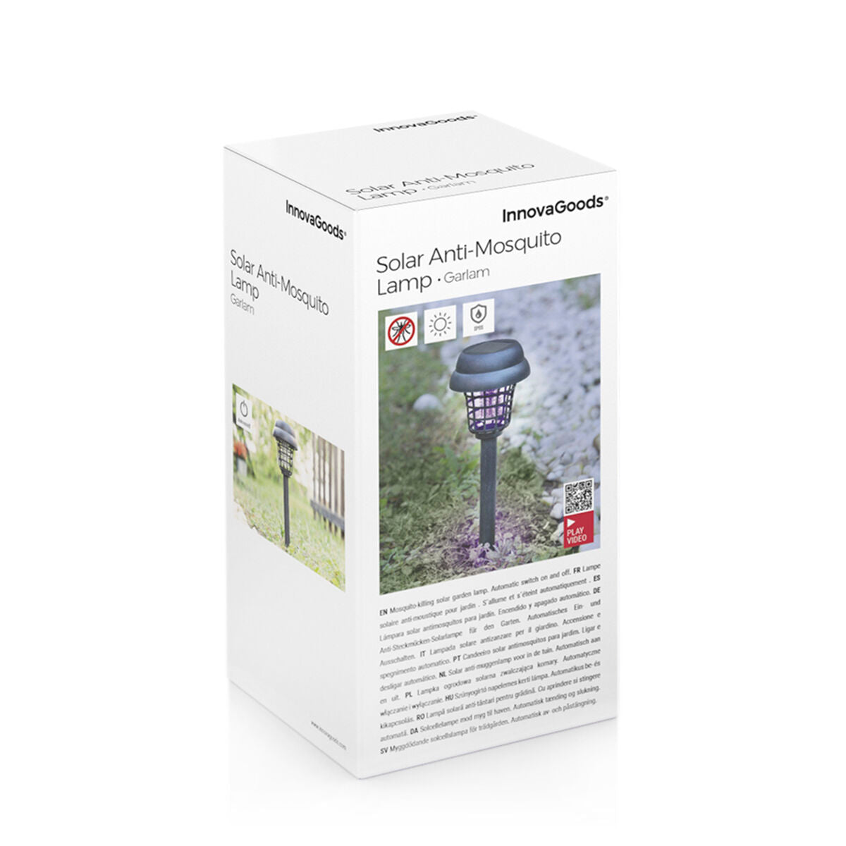 Innovagoods Mosquito-Killing Solar Garden Lamp Garlam Innovagoods