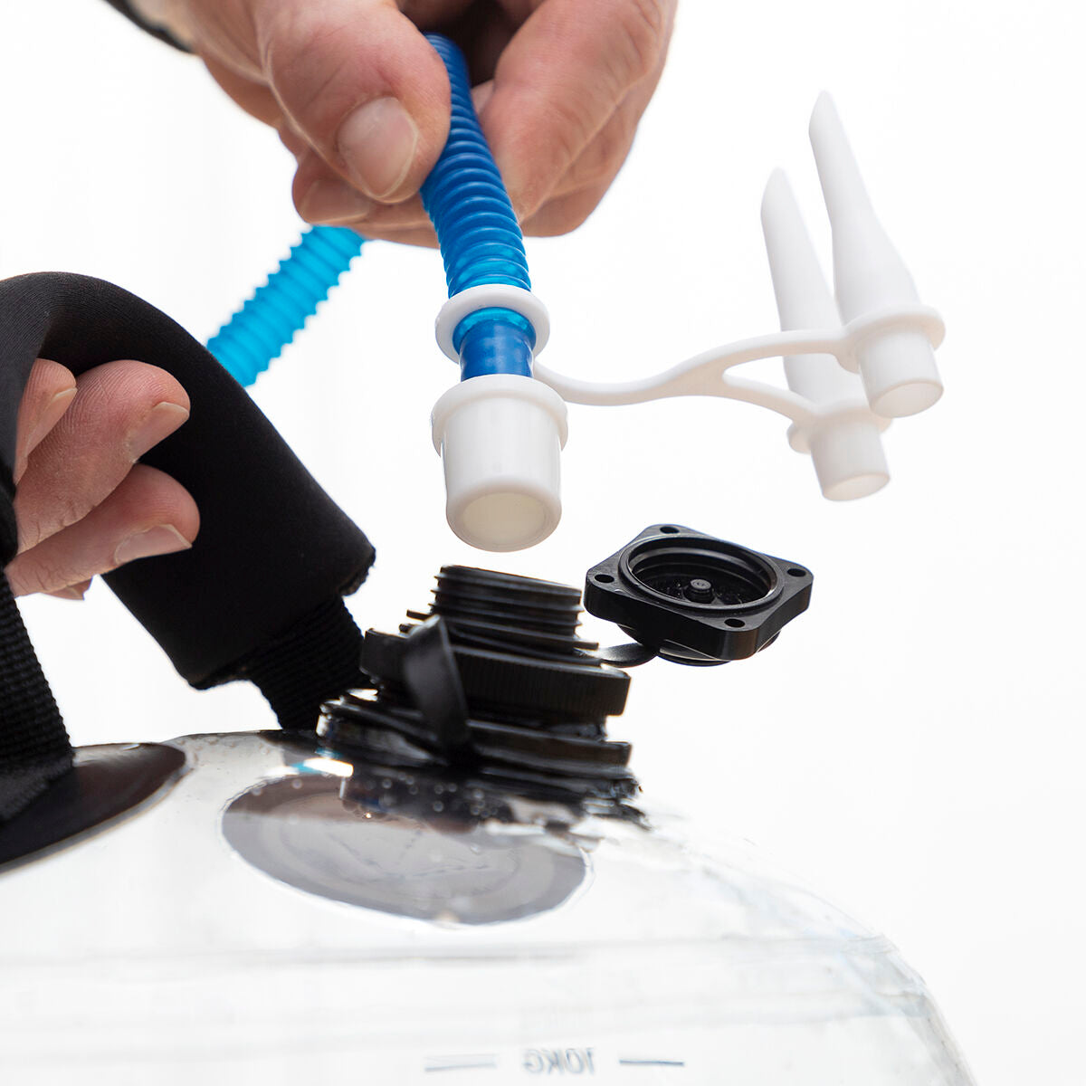 Innovagoods Water-Filled Kettle Bell For Fitness Training With Exercise Guide Fibell Innovagoods