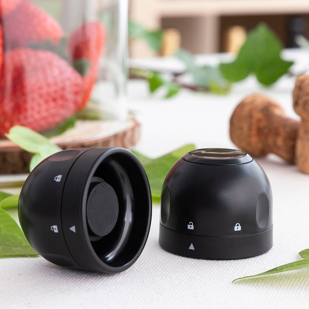 Innovagoods Set Of Champagne Stoppers Fizzave Innovagoods Pack Of 2 Units